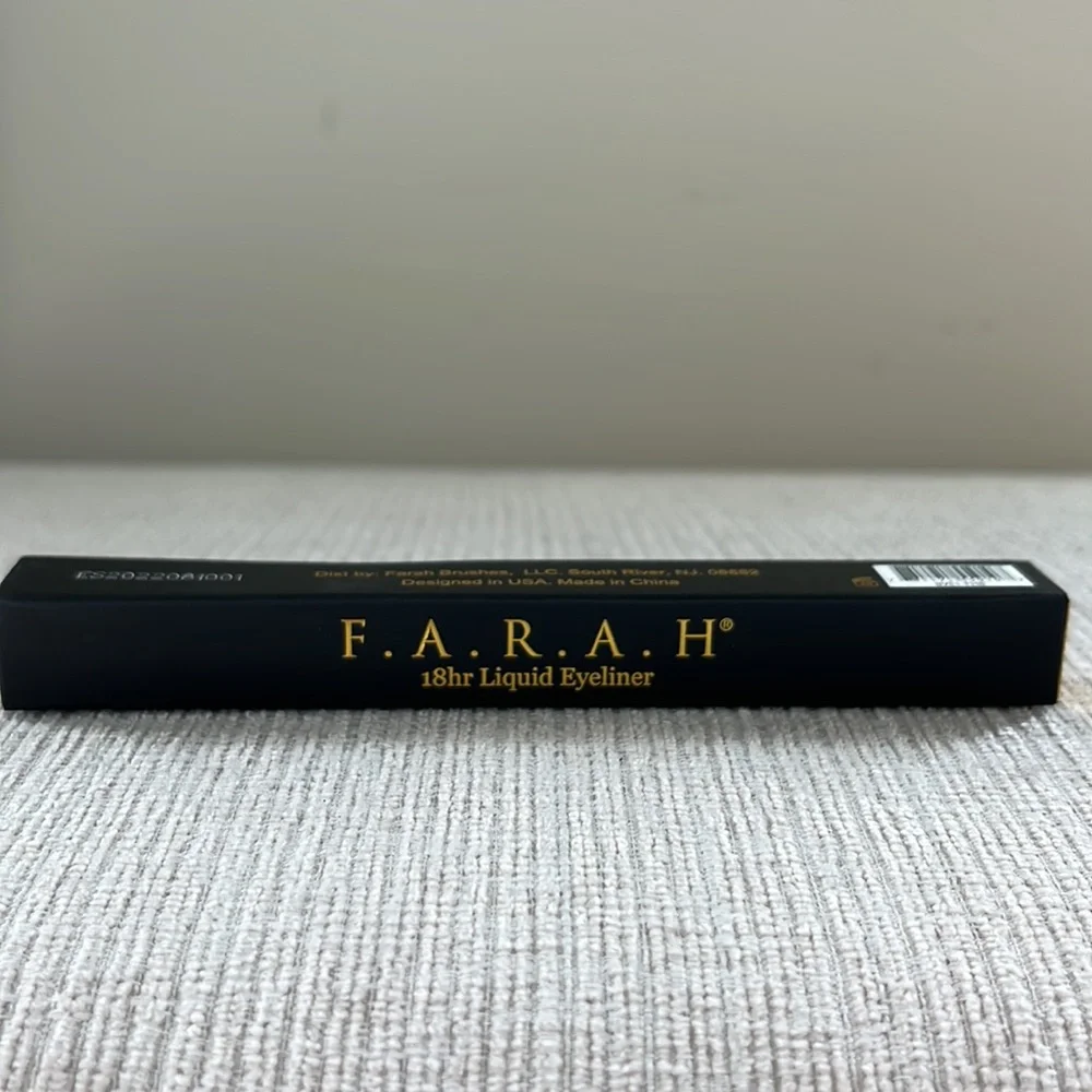NIB F.A.R.A.H. 18hr liquid eyeliner in black velvet